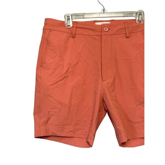 Create Unison Bermuda Shorts Convenient Zip Drawstring Closure Pink Men's M NWOT - Picture 2 of 9